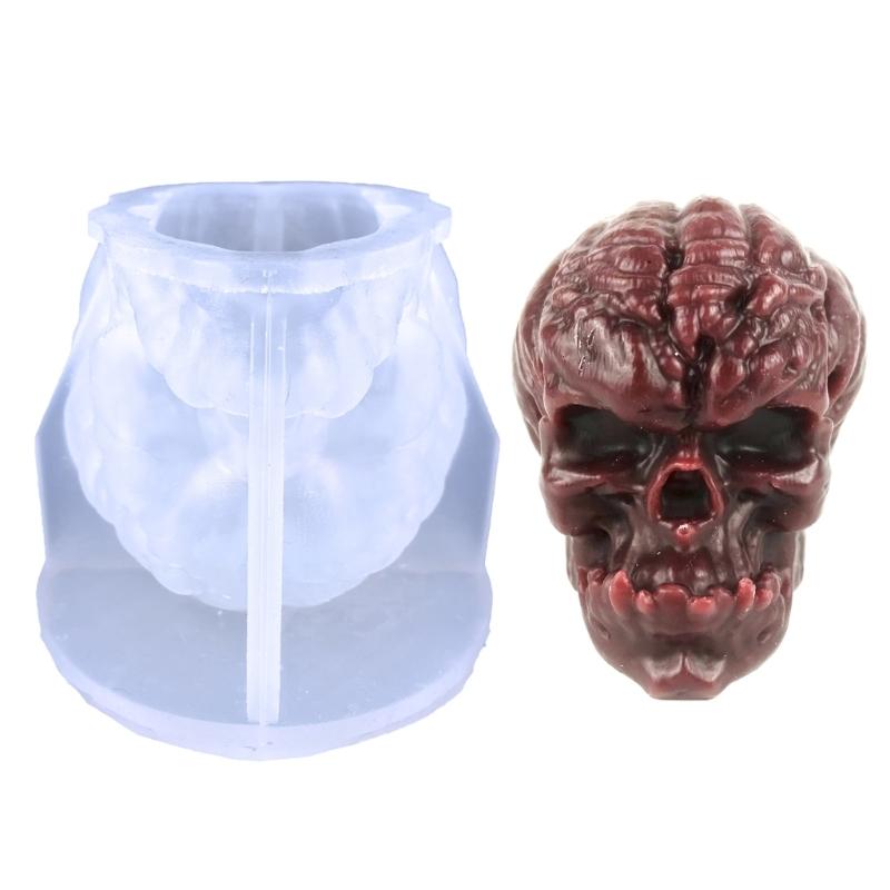 

Формы для мыла, формы для свечей, силиконовые формы для рукоделия, глиняная форма в форме черепа на Хэллоуин, силиконовый материал, подарок для любителей выпечки