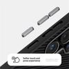 ABEEL For Samsung Galaxy S25 FE Magnetic Case Carbon Fiber Texture TPU PC PU Phone Back Cover