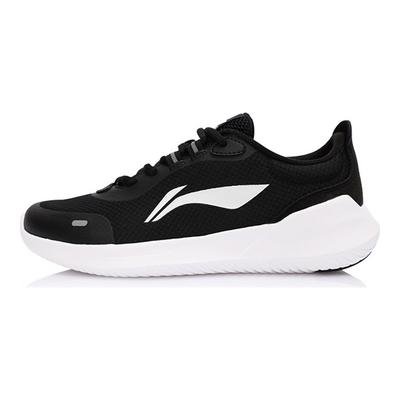 Li Ning Lightweight Low-Top Sports Casual Shoes Women Sneakers Black AGLS134-1