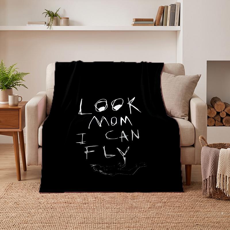 Travis scott Soft Warm Flannel Blankets Comfortable Blanket for Home Decoration Gifting
