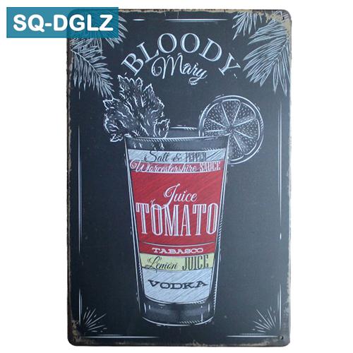 [SQ-DGLZ] Hot This Wine Metallschild Vintage Metallplatten Cafe Pub Club Home Wanddekoration Blechschilder Retro Plakette