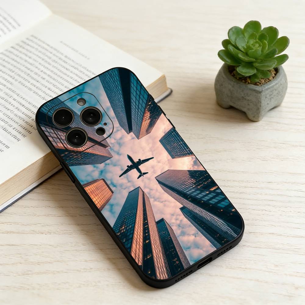 a-Airplane p-Plane  Phone Case Silicone Soft For IPhone 17 16 15 14 13 12 11 X XR Plus Pro Max Plus