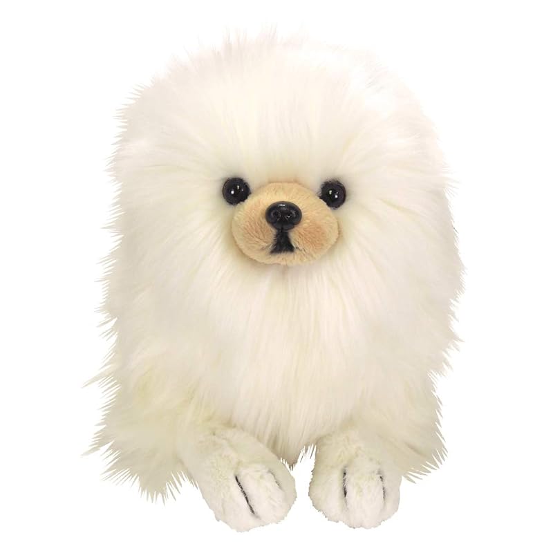 

SunLemon Pomeranian Lap Dog CR Small 18x44x22cm Plush Animal Cute Dog P-6452