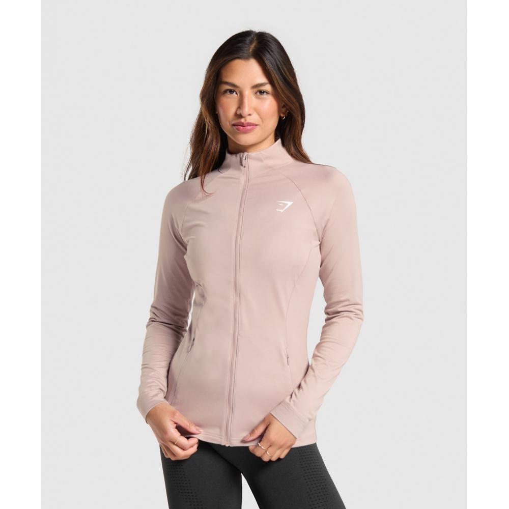

GYMSHARK Training Zip Up Jacket Modern Blush Pink B2A4B KBMX