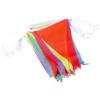 Banner Triangle String Flag Etc. For Birthdays 100 Meter 14*21CM 200 Flags Cloth Colorful Decoration Brand New