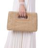 Fashi Women Summer Bohemian Straw Bag Color Woven Beach Crossbody Bag Shoulder Messenger Bag Girls Handbags Straw Bag Gifts