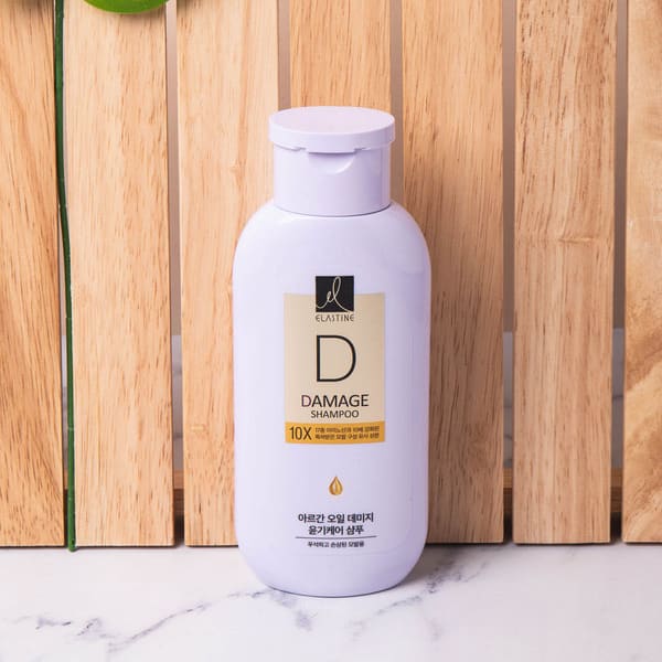 Elastin Argan Oil Damage Glow Care 10X Shampoo 200Ml