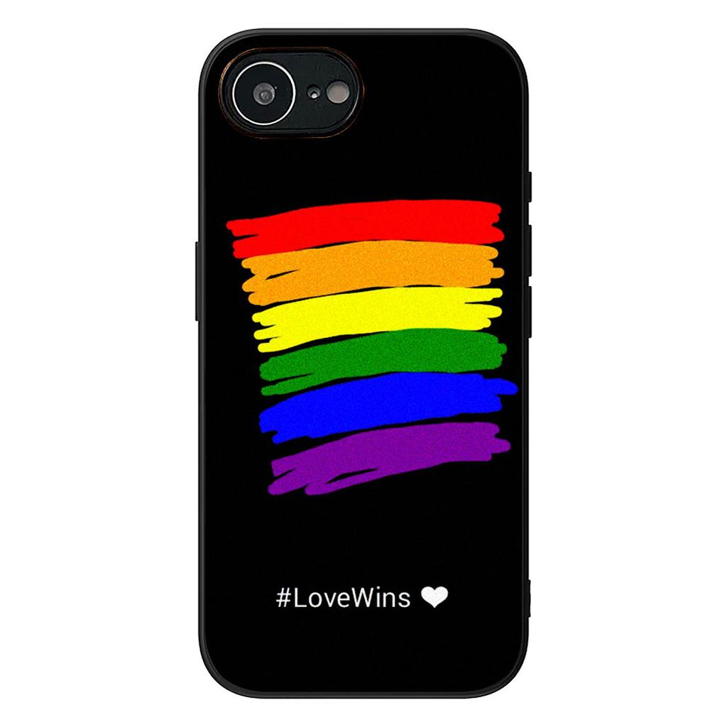 Liebe Ist Liebe LGBT Regenbogen Herz LGBTQ Hülle für Motorola Moto Edge 50 30 Fusion 40 NEO Ultra Pro G22 G23 G20 G35 G84 G13 G53