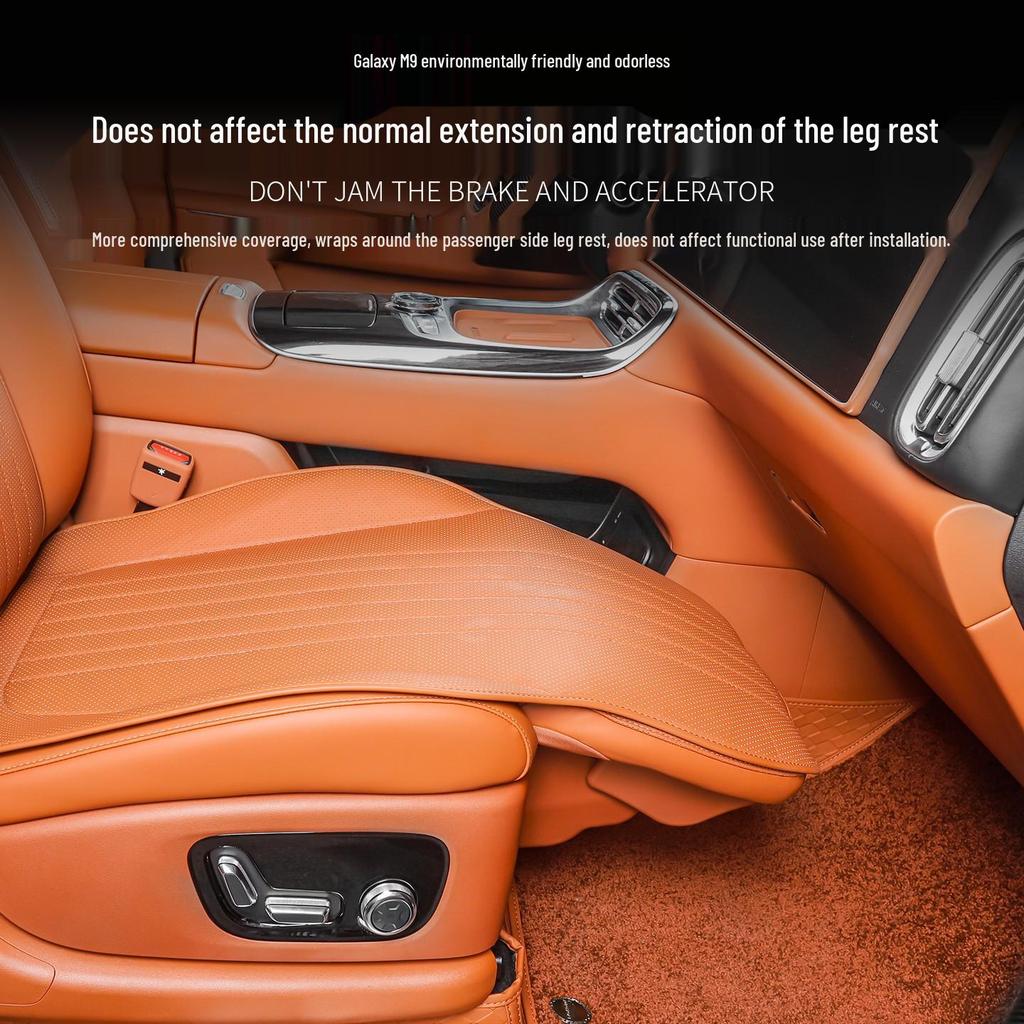 Galaxy M9 Perforated Breathable Semi-Enclosed Seat Cover for All Seasons
