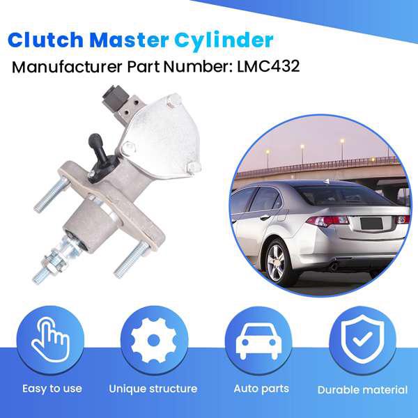 

Metal Car Clutch Master Cylinder LMC432 - Fits Honda, Color: As Shown, 1 Pc None