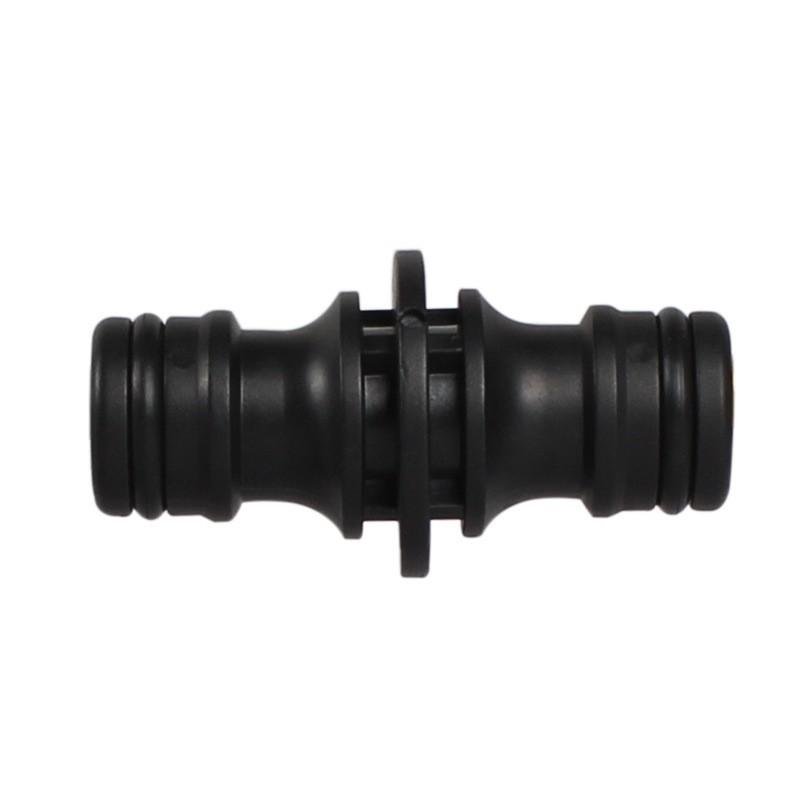 Plastic Two-Way Water Pipe Extension Connector 4-Point Quick Connect Nipple