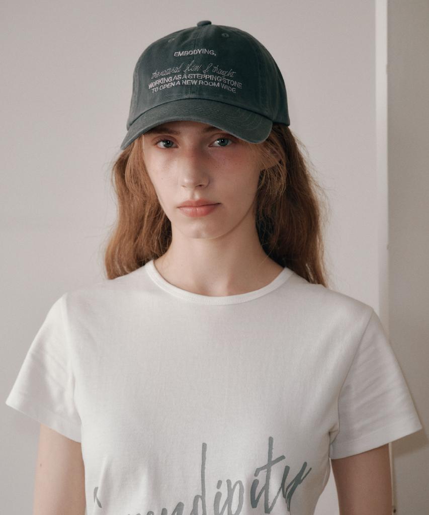 AEGO FREEDOM LAB Twill Stitch Cap_Khaki Gray