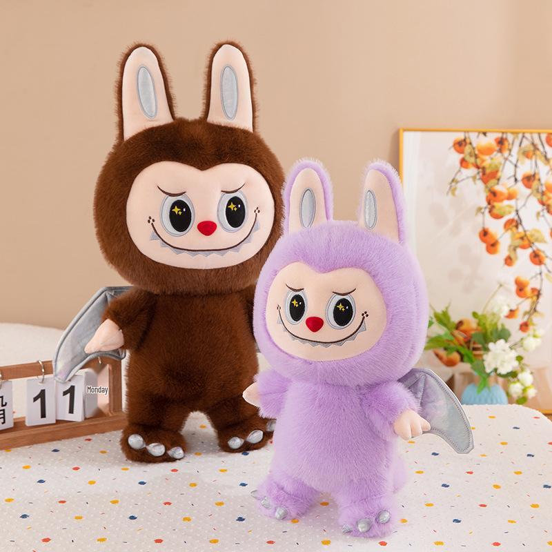 Adorable Angel Labubu Rabbit Plush Cartoon Cloth Doll