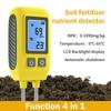 NPK Soil Temperature Sensor Nitrogen Phosphorus Potassium Nutrient Detector Fertility Meter Tester Greenhouse Garden