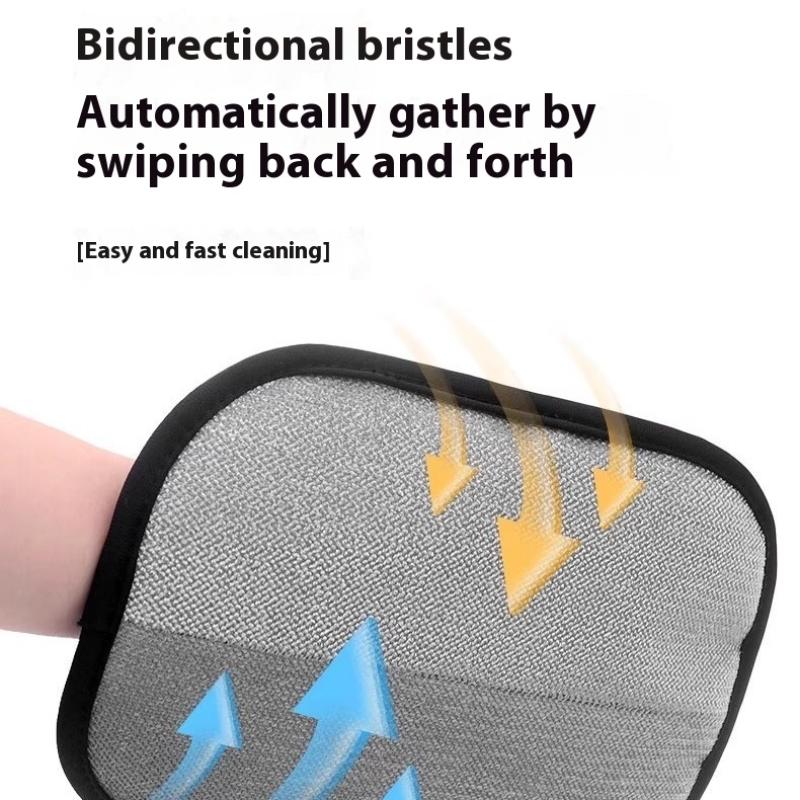 Rękawice do pielęgnacji zwierząt Elektrostatyczna szczotka czyszcząca Szczotka do usuwania sierści zwierząt domowych Do usuwania sierści psa i kota z sofy, dywanu, odzieży