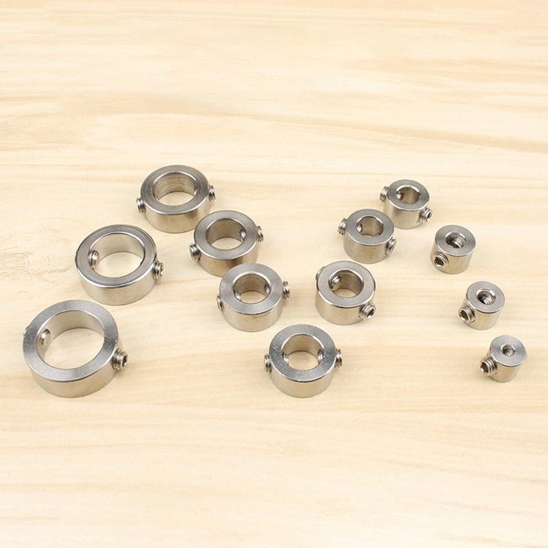 Stainless Steel Woodworking Tool Drill Limiter Depth Stop Collar Ring Positioner