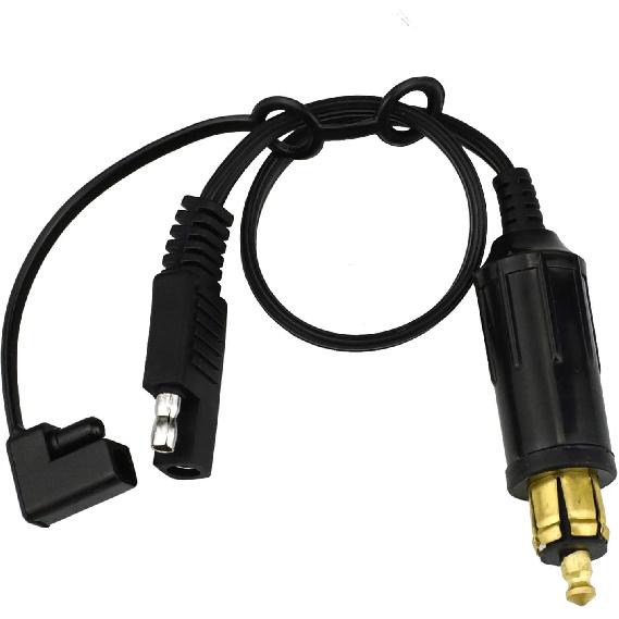 Cllena DIN Hella Plug To SAE Adapter Connector for BMW Motorcycle