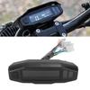 AD Universal Motorcycle Speedometer Digital Speed Meter LED Tachometer Dashboard Instrument Panel Meter LCD Display Y Bracket