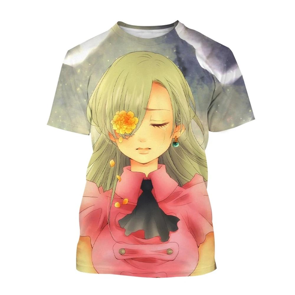 Summer Hot Sale Anime Creative 3D Printed Boys' Cool and Fashionable T-Shirt