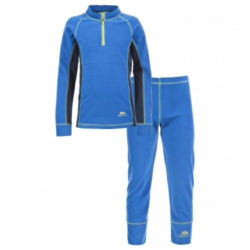 TRESPASS Childrens/Kids Bubbles Fleece Top And Bottom Base Layers