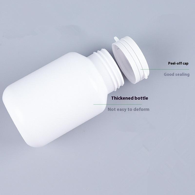 1Pcs 130/150Ml Empty Plastic Bottle Health Supplements Vitamin Tablet Refill Bottle With Pull-Ring Tear Off Cap Pill Container