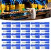 25 Pairs Insulated Wire Terminal Male Female Quick Crimp Electrical Butt Connector for 16‑14AWG