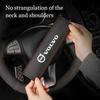 2pcs Car Seat Belt Pad Safety Strap Shoulder Cover Soft Mat For Volvo Rdesign XC40 XC60 V60 XC90 V50 S60 S90 XC70 Accessories