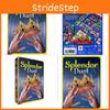 Splendor Duel Puzzle Card Game With Plastic Playing Cards For Family Night Game
