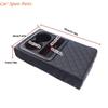 Y4UA Versatile Car Armrest Mat Leather Armrest Heightening Pad Armrest Mat Offers Additional Storage & Comfort for Vehicle