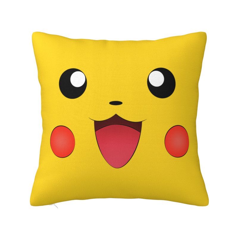 Custom Pokemons Pikachus Throw Pillow Covers Living Room Decoration 3D Print Sofa Cushion Cover Polyester Pillowcase Dakimakura