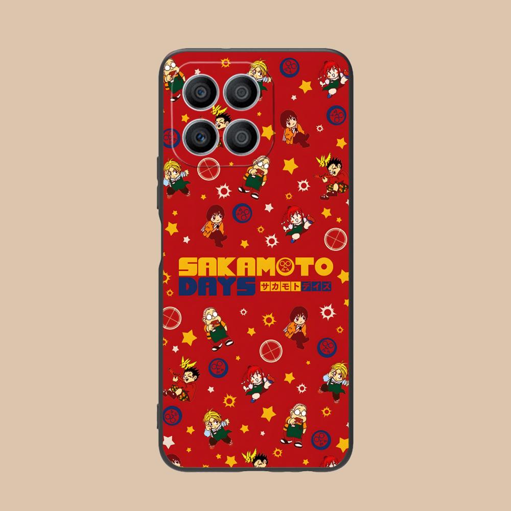Sakamoto Days Mobile Phone Case for Honor 90 80 70 60 50 30 20 10 9 8 7 Pro S SE Lite 5G Colorful Printing Cover Pretty Cover