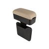 1PC Car Armrest Box Elbow Support Auto Cup Holder Car Storage Box Adjustable Car Seat Gap Organizer Arm Rest Box Armrest Cushion