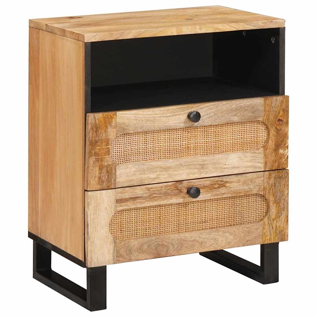 Nightstand Natural 50 x 33 x 62 cm Solid Mango Wood
