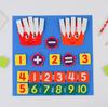 Children's Cartoon DIY Felt Learning Board for Early Education and Arithmetic