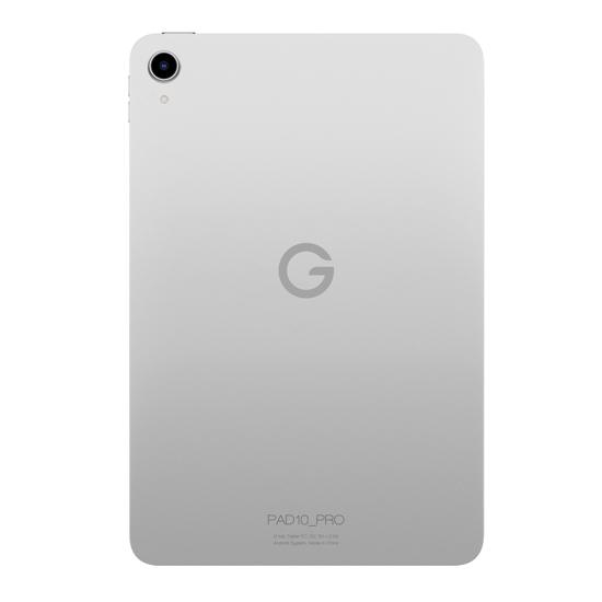 G-tab PAD10 PRO Silver Android tablet for entertainment games office travel