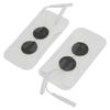 2pcs NonWoven Fabric Tens Electrode Pads for TENS Massager Physiotherapy Machine