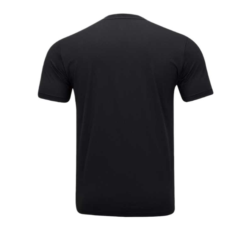 Li Ning Badminton Series Comfortable Simple Versatile Short Sleeve T-Shirt Unisex Tops Black AHSU461-BLACK