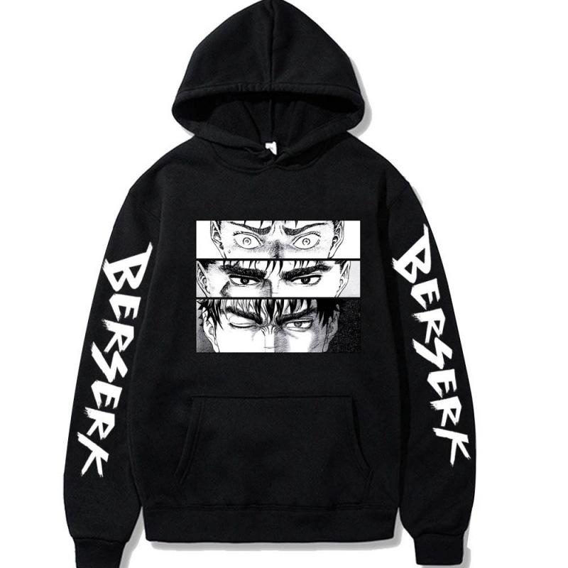 Hanoră cu glugă cu anime japonez Hanoare de modă