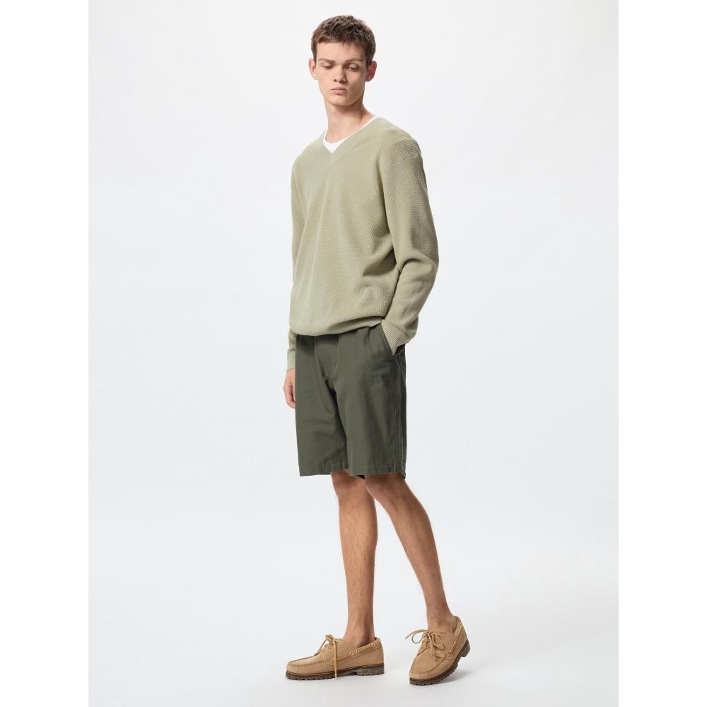 Uniqlo Japan Linen Blend Shorts