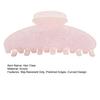 Hair Claw No Slipping Acetate Sheet Strong Grip Medium Size Back Head Hair Clip Large Arc Design Shark Hair Claw Versatile Hair