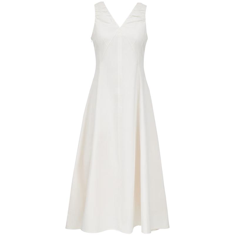 ONLY Women s V-Neck Sleeveless Mid-Length Dress 2XL