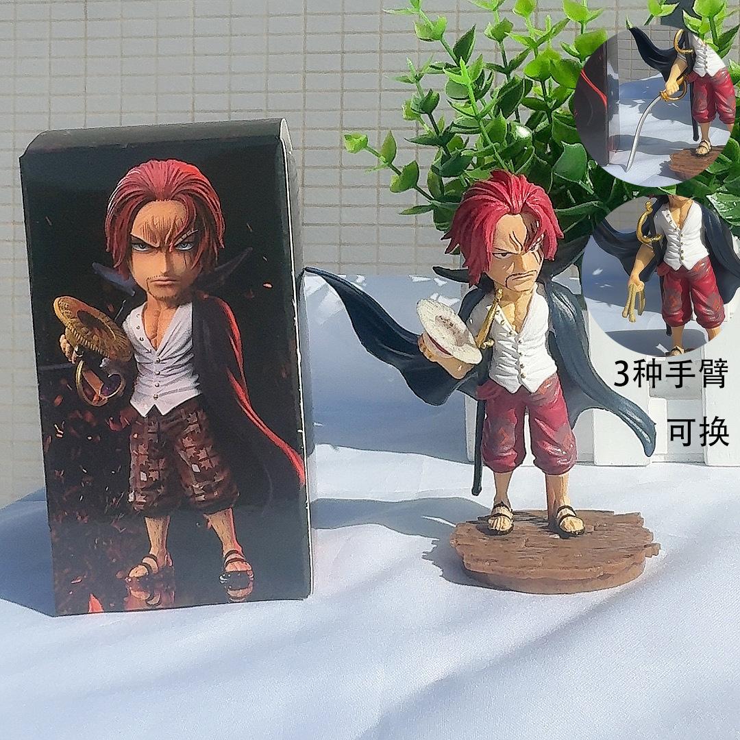 

Anime One Piece Figure Roronoa Zoro Luffy Shanks Action Figurine Room Decoration Doll Model Toys Collection Birthday Gift