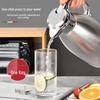 European Style 304 Stainless Steel Double-Layer Vacuum Thermos Flask, Large Capacity Roman Pot for Home Use, Anti-Scald.