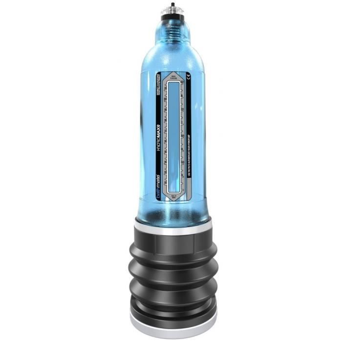 Développeur Bathmate - Hydromax 9 - Bleu - 35% plus puissant - 33 cm de longueur - 6,3 cm de diamètre
