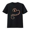 Faith Hope Love Peach Ribbon Endometrial Cancer Awareness Womens T Shirt Black 4XL Vintage Washed Homme Streetwear Fashion Soft