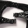 Woman Latex Lingerie Underwear Wetlook Patent Leather Briefs Low Rise Crotchless Open Butt Panties Sexy Glossy Underpants