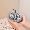 Pumpkin Disco Ball Halloween Party Home Decor Photography Props Ornaments Mirror Glass Pumpkin