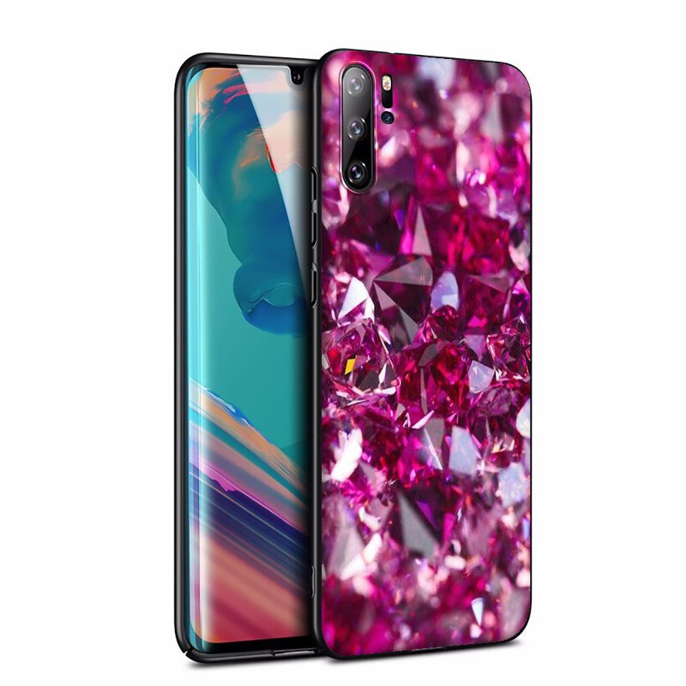 Silikonové pouzdro GX55 Crystal Diamond pro Honor 6A 7A 3GB 7C 7X 8 8A 8X 8C 9 10 Lite View 20S 9A 10X Max Pro