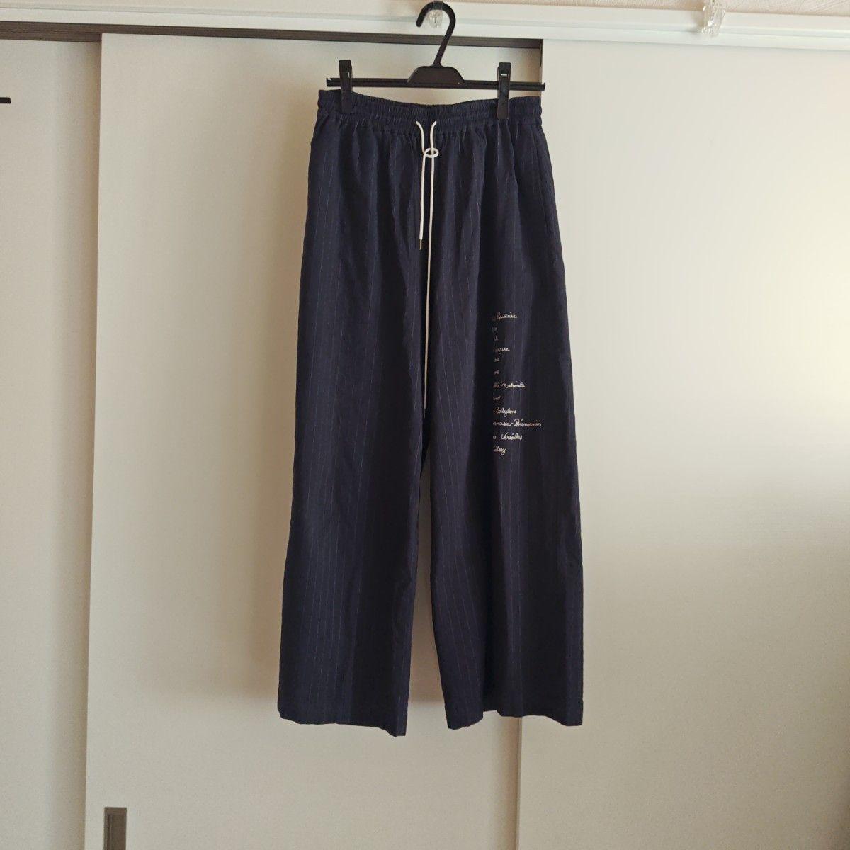 Used 2024 BEARDSLY Metro de paris embroidered pants