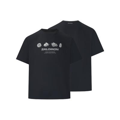 Hiking Crest Ss M Sweter z okrągłym dekoltem Koszulka z krótkim rękawem Męskie Góry LD0029100